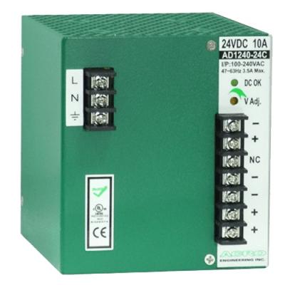 China DIN RAIL 240W 12V 20A Single Output Switching Power Supply AD1240-12C for sale