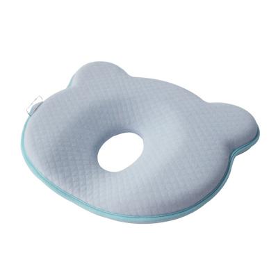 China Sleeping Anti-static Soft Touch Cotton Memory Baby Pillow Toddler Infant Head Care Pillow for sale