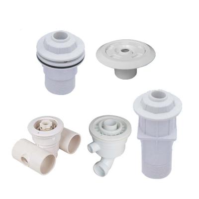 China Swimming Pool Factory Supplier Accessory Return Water Suction Nozzles Swimming Pool Wall Inlet Fittings for sale