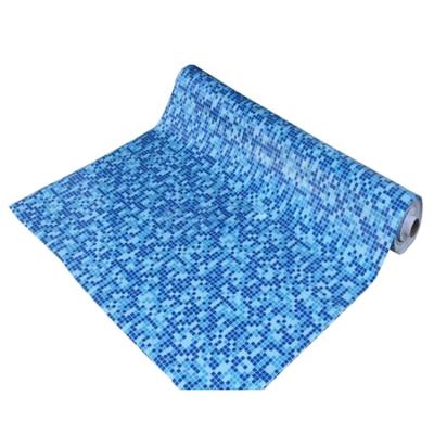 China Non-slip and Resistant of Ultraviolet Ray Swimming Pool Accessories Vinyl Covers Mosaic Non-Slip PVC Liner for Swimming Pool for sale