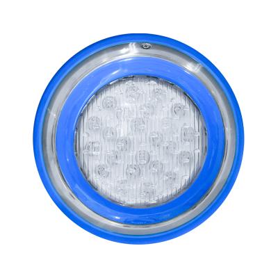 China Wall Mounted Type 12W/18W/24W/25W RGB Swimming Pool RGB LED Underwater Light Pool Light for sale