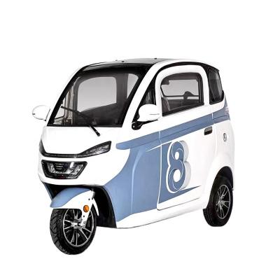 China Leather Fully Enclosed 3 Wheel Electric Car Electric Tricycle for sale