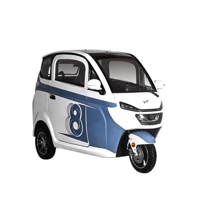 China Hot Selling New Energy Passenger EEC/COC Electric Tricycle 3 Wheel Electric Car With Cabin Motor Closed Tricycle for sale