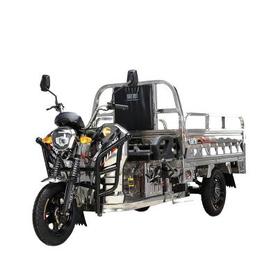 China Hot sale adult electric cargo three wheel electric bike tricycle cargo with 3 seats for sale for sale