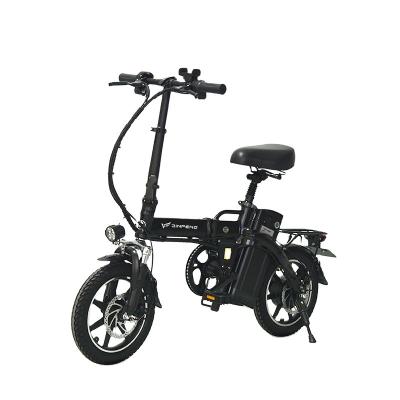 China Aluminum Alloy Two Person Low Speed ​​Long Battery Life Two Seat Two Wheeler For Adults Electric Bicycle for sale