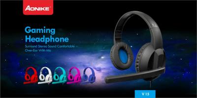 China OEM Music 3.5mm Wired Bluetooth Headphone For Education for sale