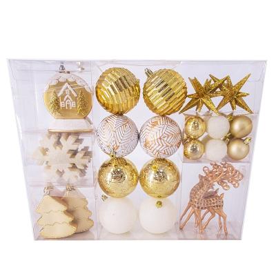 China Party Holiday Christmas Decoration Glitter Christmas Balls Christmas Tree Mirror Ornaments Christmas Home Hanging Decorations for House Bar Home Party for sale