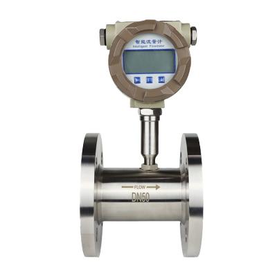 China Stainless Steel Turbine Flow Meter Gasoline and Diesel Oil Flow Meter for Air Gas Steam ACF-LWGY for sale