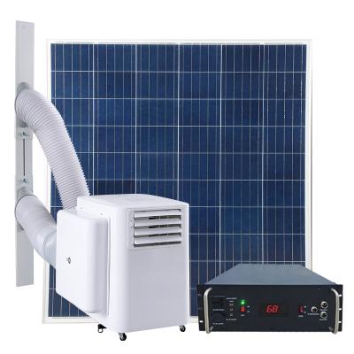 China Home Solar Air Conditioner 9000 Btu Solar Air Conditioner Portable Solar Panel Air Conditioner for sale