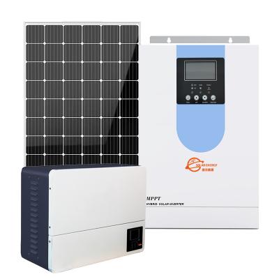 China Home Solar Inverters 5000W Hybrid Solar Inverter Solar Inverter for sale