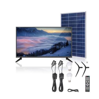 China China Solar Home TV Portable Solar Led Solar TV System For Fridge And TV for sale