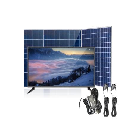 China Home Solar TV Panel With Battery Solar Powered TV And Fan Solar TV System for sale