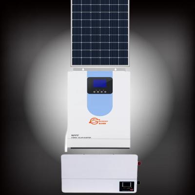 China Home Full Set Or Can Separately Solar Powered Batteries Battery System Off Grid For Solar System for sale