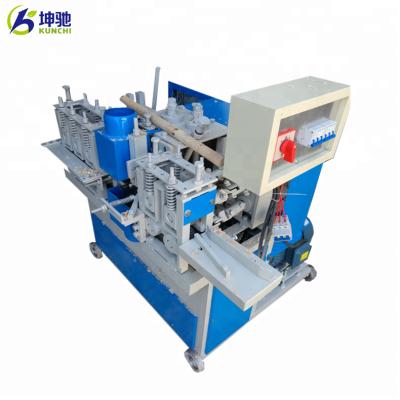 China New Developed High Speed ​​Wooden Furniture Rod/Bar Rounding Machine/Treading Stick Machine Supplied by KUNCHI for sale