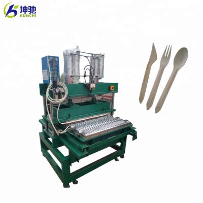 China Professional Wooden Disposal Tableware Wooden Spoon Forming Machine With High Efficiency! for sale