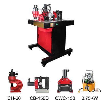 China Hydraulic Electric Hydraulic 3-in-1 Busbar Developing Machine Cutoff for sale