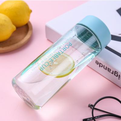 China Viable wholesale fashion bpa free transparent water bottle for sale