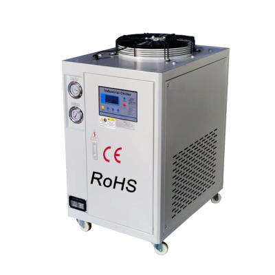 China Competitive price industrial cooling MOTOR fan smallwater chiller for sale