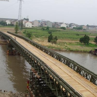 China Customized Steel Structure Bridge Steel Structure Pedestrian Bridge Temporary Bridge for sale