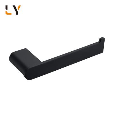 China New Design User Friendly Black 304Ss Bathroom Accessories Toilet Paper Tissue Paper Holder for sale