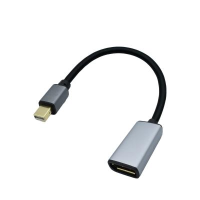 China Hot Sale 8K60HZ Exquisite Aluminum Shell, Male To Female Adapter 8K60HZ Mini HD Audio And Video Active DP To DP Converter Cable for sale