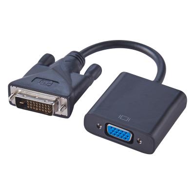 China Hot Selling 1080P 60HZ Shydu Dvi24+1 Male To VGA HD Adapter 1080p 60HZ Female Converter Dvi To VGA Cable for sale