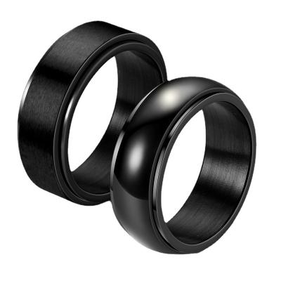 China Factory Environmental Friendly Designs Shape Black Tungsten Carbide Ring Stylish Man Wedding Band Ring for sale