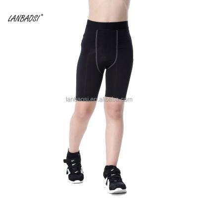 China Wholesale QUICK DRY compression shorts running basketball boys compression tights pants for sale