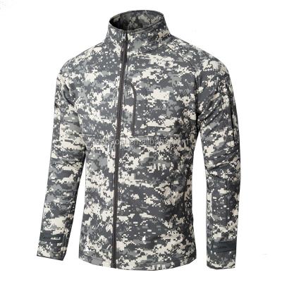 China OEM Softshell Camouflage Military Casual Anti-Shrink Camouflage Tactical Jacket Hunting Windproof Jacket for sale