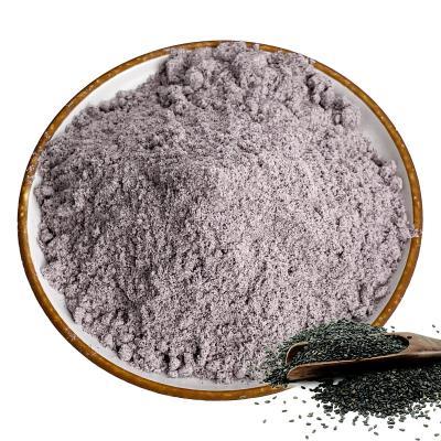 China Food Manufacturers Supply Black Sesame Powder Instant Sesame Powder Paste Cooked By Volume Black Sesame Granules Beverage Powder for sale