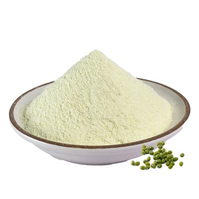 China Food Supply Cheap Mung Beans Powder Ready Made Cooking Raw Materials Peeled Cooked Whole Grains Baked Brewed Beverage Mung Beans Powder for sale