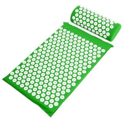 China Wholesale Therapy Spikes Massage Acupressure Yoga Mats Pillow Relieve Stress For Feet Body for sale