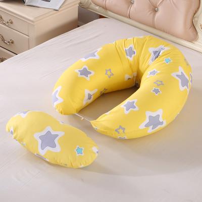 China 2022 NEW Fashionable Therapy Moon Design Newborn Breastfeeding Pillow Nursing 5 in 1 Adjustable Pregnancy Breastfeeding Pillow with Baby Back for sale