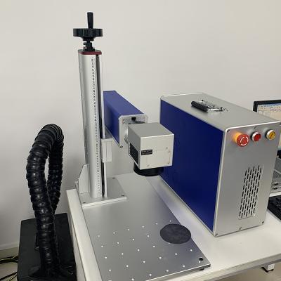 China JPT RAYCUS IPG 20W 30W 50W Programmable Mini Portable Fiber Laser Marking Machine For Print Shops Package PCB Main Building Hardware for sale