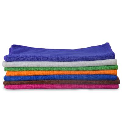 China Micro Viable Cleaning Fiber Clothes Dishcloth Composite Microfiber Fabric With Logo for sale