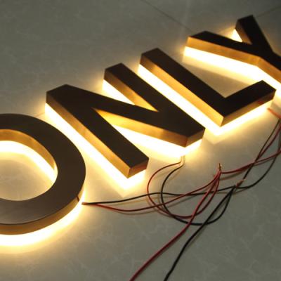 China Other best selling goods using popular product led backlit metal letter led letter signs metal alphabet letters for sale