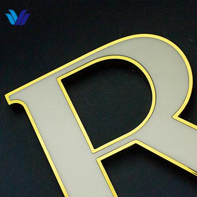 China Other HONGSEN signs custom electronic acrylic metal letters store 3d outdoor sign led for sale