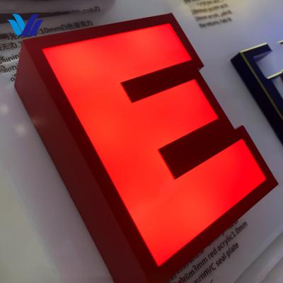 China Other Special Design Widely Used Product Popular Wall Led Letter Light Channel Led Letter for sale