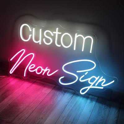 China Custom PVC Neon Lights Decoration Led Neon Sign For Party Signs Electronic Neon for sale