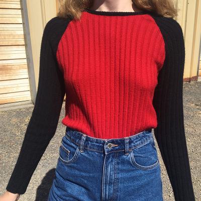 China Women's Sweater Quilting Casual Warm Sweater Knitting Thin Women's Sweater for sale