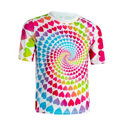 China 2022 Wholesale Anti-Wrinkle Summer Women's T-shirts T-shirt Mid Length/Tie Dye T-shirt/Short Sleeve T-shirt for sale