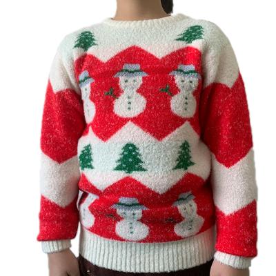 China Wholesale Custom Funny Christmas Knitted Pullover Kids Clothes Kids Sweaters Ugly Anti-Shrink Autumn Winter Christmas Sweater for sale