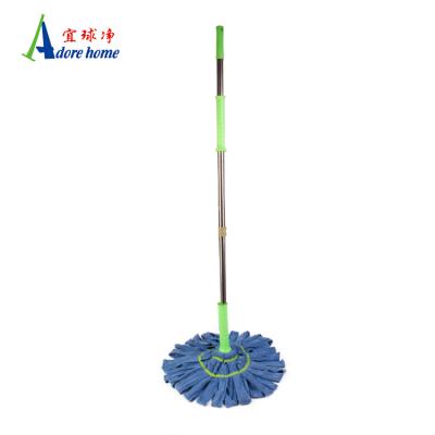 China Sustainable popular microfiber twist mops homeuse floor cleaning mops for sale