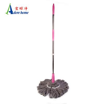 China Durable Cheap Microfiber Floor Mops Household Twist Cleaning Mop for sale