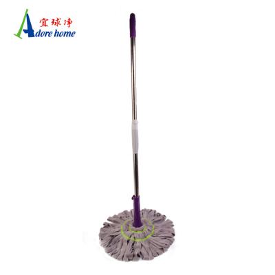 China Sustainable Wholesale Microfiber Floor Cleaning Mops Household Twist Mop for sale