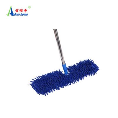 China CLASSIC Double Sides Crawler And Flat Microfiber Mop For Floor Cleaning With Good Water Absorbent Pass BSCI Audit for sale