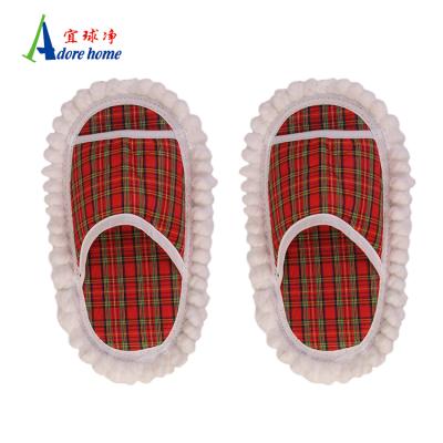 China Minimalist Cheap Easy Used Microfiber Floor Mop Cleaning Slipper for sale