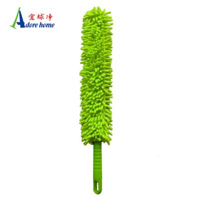 China 360 Degree Folded Folded Handle Long House Home Clean Chenille Duster for sale