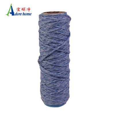 China Recycled Cotton Blended Broom Weaving Yarn Made in China for sale