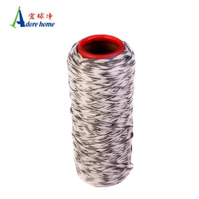 China Wholesale Recycled Microfiber Yarn Broom Yarn Weaving Material For Brooms for sale